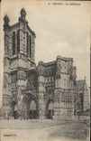 CPA Troyes La cathedrale 