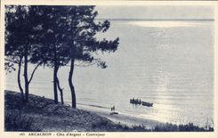 CPA Arcachon Cote d'Argent Contrejour