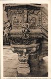 VINTAGE POSTCARD St Thegonnec the Church Details Of the Pulpit has to preach