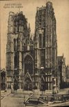 CPA Bruxelles Eglise Ste Gudule