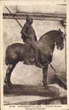 CPA St Germain En Laye Cavalier Romain Bronze de Fremiet
