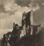 CPA Gruss Vom Rhein Der Drachenfels