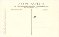 VINTAGE POSTCARD the Prayer Of Sainte Genevieve On Paris Puvis de Chavanne the Pantheon