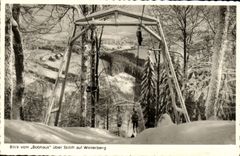 CPA Blick Vom Bobhaus Uber Skilitt auf Winterberg