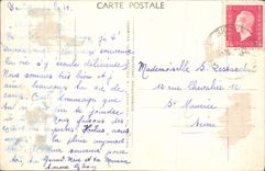 VINTAGE POSTCARD Pralognan Vanoise View And Solid mass Of Vanoise