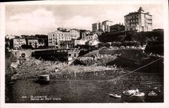 CPM Biarritz Bains Au Port Vieux
