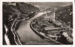 MODERN CARD Besancon Valley Of Doubs And the Citadel Taken Of Leonard Saint
