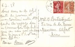 MODERN CARD Besancon Valley Of Doubs And the Citadel Taken Of Leonard Saint