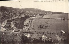 CPA Cannes Vue Generale Prise Du Mont Chevalier