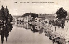 CPA Argenton La Creuse Dans La Traversee d'Argenton