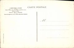 VINTAGE POSTCARD the hermitage of Evian