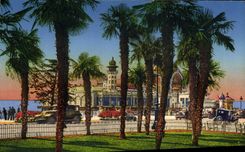 CPA Nice Jardin Albert 1er La jetee promenade