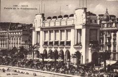 CPA Nice Le Palais de la Mediterranee