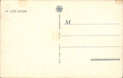 VINTAGE POSTCARD Principality of Monaco Overall picture and the Rock