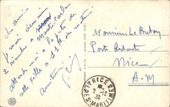 CPA Menton Vue Prise du Pont Saint Louis