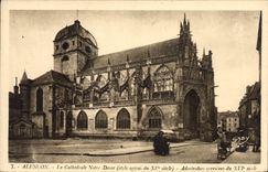 CPA Alencon La Cathedrale Notre Dame 