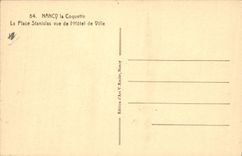 CPA Nancy La place Stanislas vue de l'hotel de ville