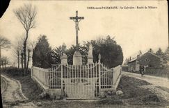 CPA Noeil Sous Passavant Le Calvaire Route de Vihiers 