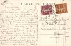 CPA Lyon Pont de la Guillotiere Facade de l'Hotel Dieu