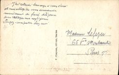 POSTAL Nantes de la VENDIMIA y sus cambios antes de 1900 el brazo de Loire de la Madeleine en el sur de la isla gloriosa