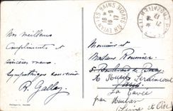 VINTAGE POSTCARD Evian Les Bains the Port