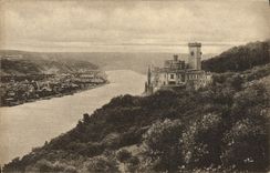 VINTAGE POSTCARD Schloss Stolzenfels