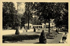 CPM Aix Les Bains Un Coin Du parc