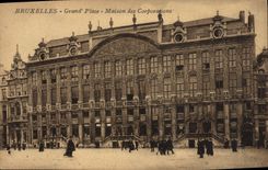 CPA Bruxelles Grand Place Maison Des Corporations