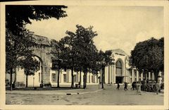 CPA Aix Les Bains Le Nouvel Etablissement Thermal et l'arc de Campanus
