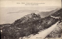 CPA Eze Route De La Grande Corniche