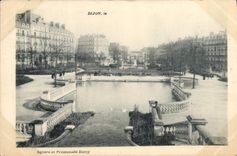 CPA Dijon Square et promenade Darcy 