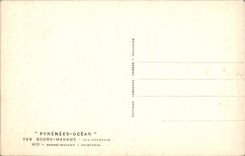 CPM Pyrenees Ocean Bourg Madame Vue Generale