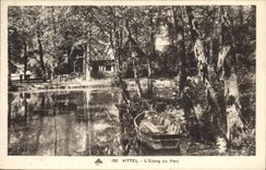 CPA Vittel L'Etang Du Parc