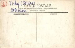 VINTAGE POSTCARD Vichy the Church Holy Blaise