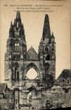 CPA Ruines De Soissons Facade De La Vieile Eglise St Jean des Vignes 