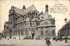 CPA Paris Eglise Saint Eustache