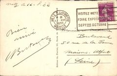 CPA Metz Place De La Gare