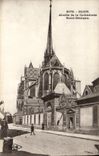 CPA Dijon Abside De La Cathedrale Saint Benigne Pretre