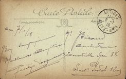 CPA Antibes La Place Mace Et I'Avenue du roi Albert 1er