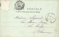 Funicular pesado de la POSTAL de la VENDIMIA de Jer grande visto de Gase más arriba