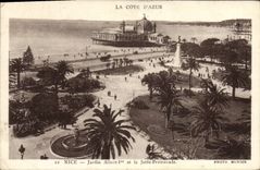 CPA Nice Jardin Albert 1er Et la Jetee Promenade