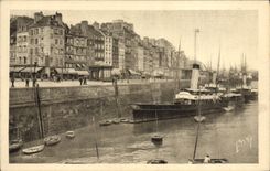 CPA Le Havre Quai de Southampton Bateau