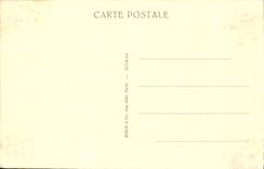 VINTAGE POSTCARD Puvis de Chavannes Sainte Genevieve takes care on the deadened city Paris