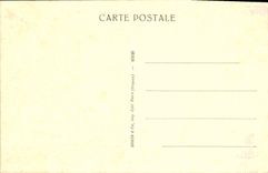 VINTAGE POSTCARD Museum Of Louvre Paris Billhook Roe-deer under wood