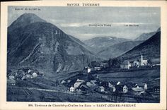 CPA Environs de Chambery Challes les Eaux Saint Jeoire Prieure 