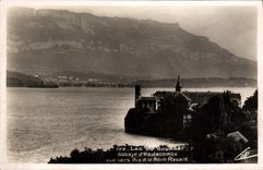 CPM Lac Du Bourget Abbaye D'Hautecombe vue Aix et le mont Revard 
