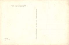 VINTAGE POSTCARD Chamonix Sea Of Ice