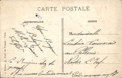 CPA La Grande Guerre Ruines Dun Pont Sur l'Yser a Dixmude Militaria