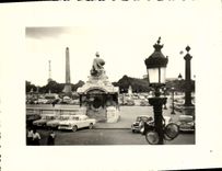 Photo Paris Place de la Concorde Tour Eiffel
