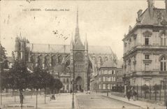 CPA Amiens Cathedrale Cote Sud